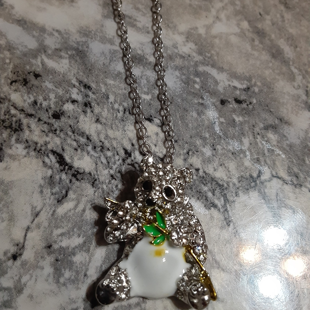 Cute Panda Bear Necklace